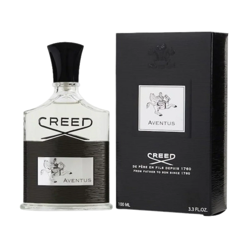 Combination of 5 men's perfumes – Creed Aventus, Dior, Tom Ford, Hermès and Azzaro