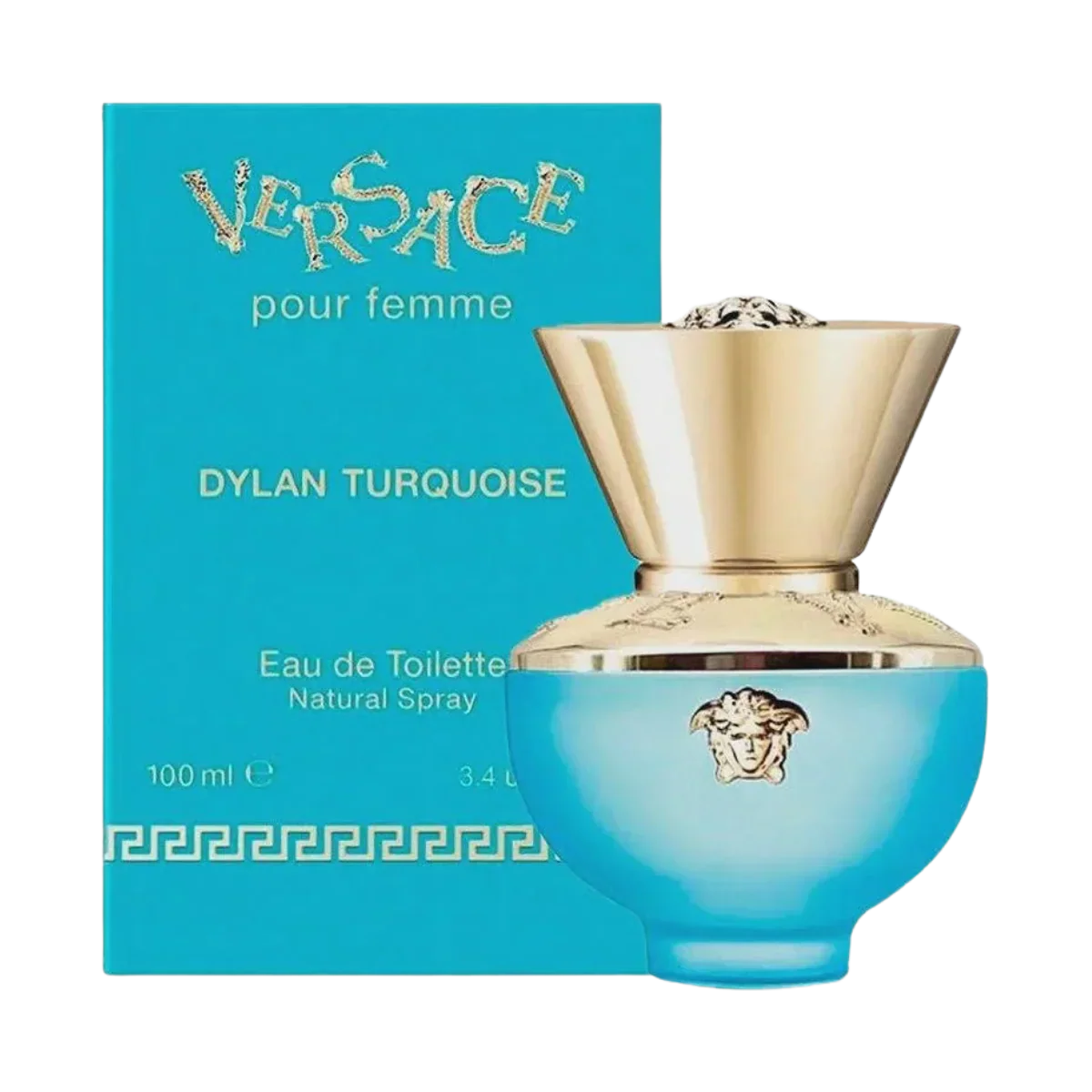 Combination of 5 women's perfumes – Versace, Black Opium, J'adore, Chanel and Fame