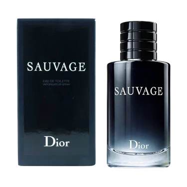 Combination of 5 men's perfumes – Sauvage, Versace, Acqua di Giò, Chanel and JPG