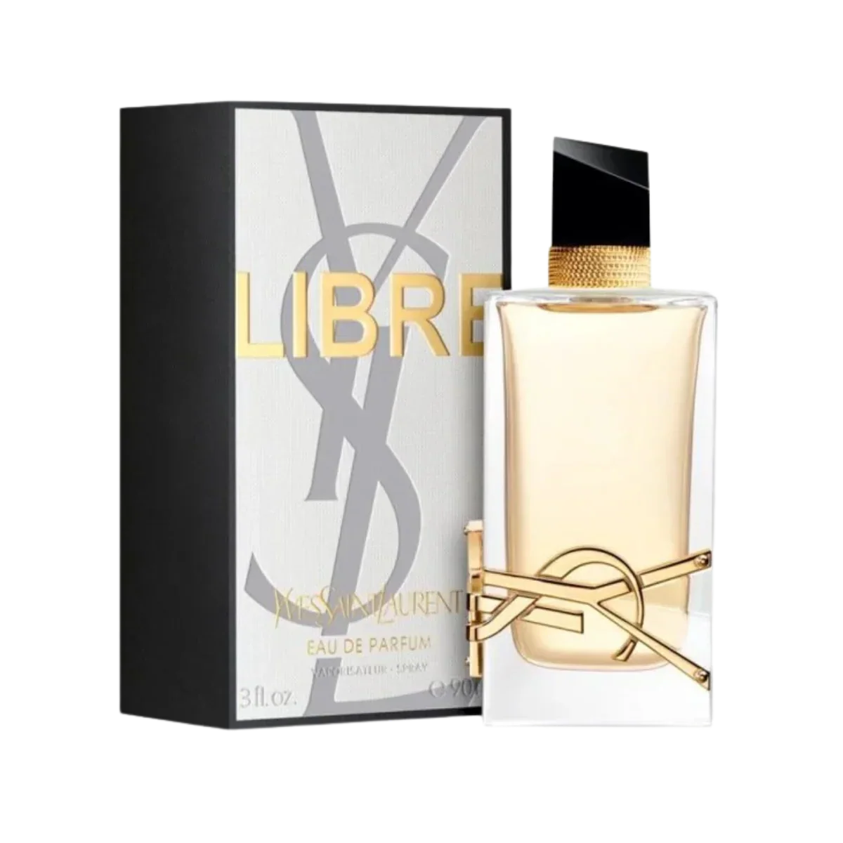 Combination of 5 women's perfumes – YSL, Chanel Nº5, La Vie, Prada and J'adore